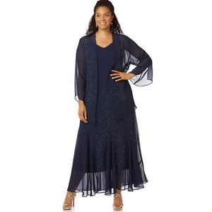 Masquerade Beaded Gown; mother of the bride